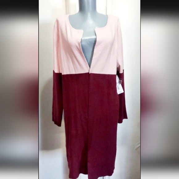 Liz Claiborne Womens Long Sleeve Open Front Cardigan, size Medium. - Picture 1 of 11